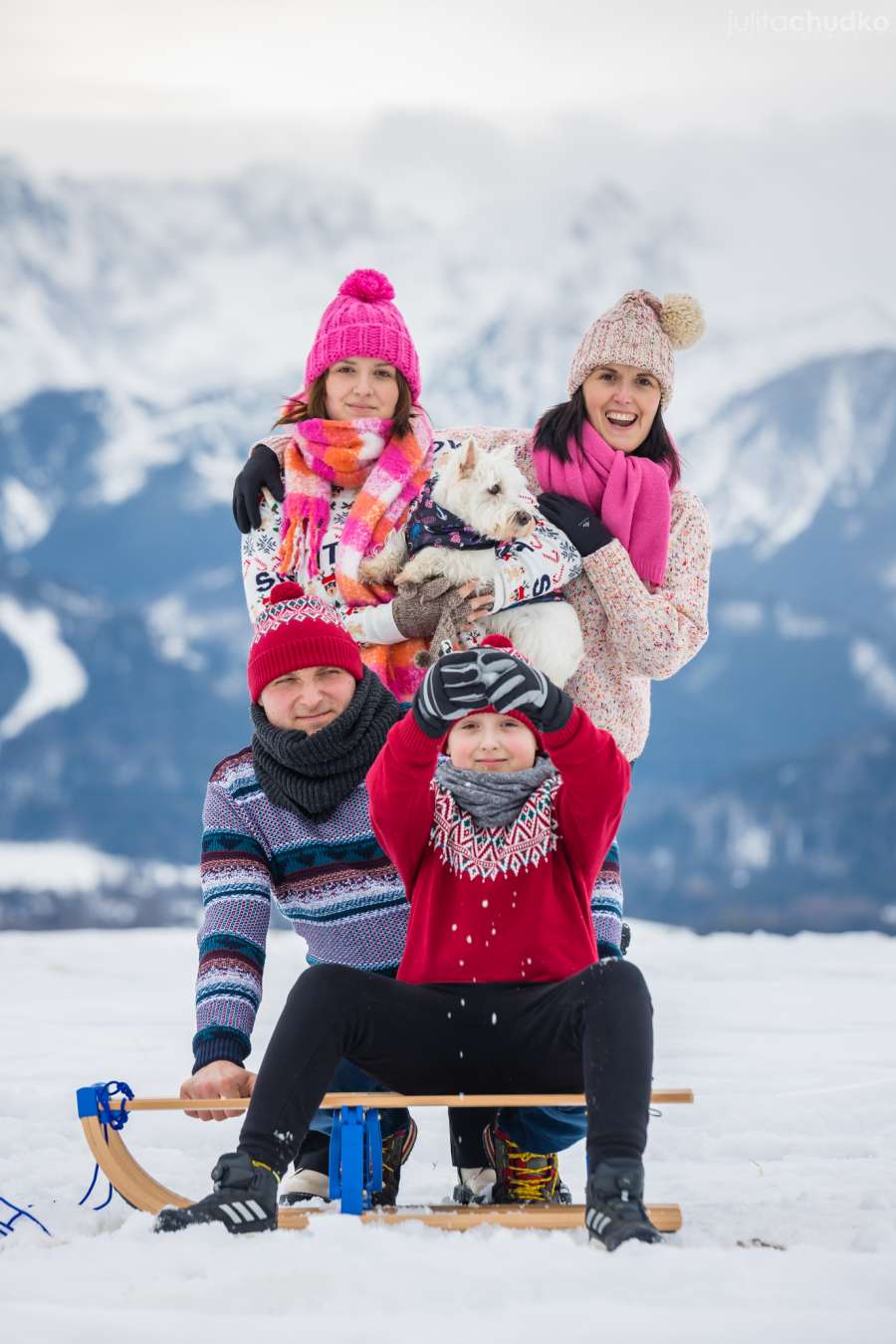 Fotografia okolicznościowa zakopane sesja rodzinna